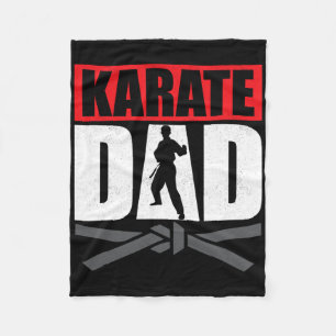 Cobertor De Velo Pai de Karate Karateca Lutador de Autodefesa 