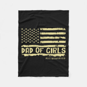 Cobertor De Velo Pai De Meninas Superam Nos Flag Dia Dos Pais Filha