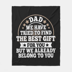 Cobertor De Velo Pai Engraçado Dizendo Vintage Gráfico Papai Pai