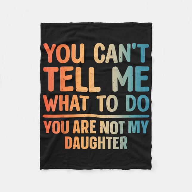 Cobertor De Velo Pai Engraçado Para O Pai Pai Papá Men De Da (Frente)