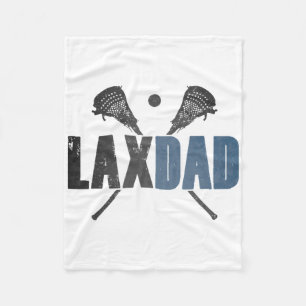 Cobertor De Velo Pai Lax Jogador de Lacrosse Padre Coach Sticks Vin