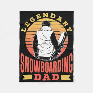 Cobertor De Velo Pai lendário Snowboard Snowboard F