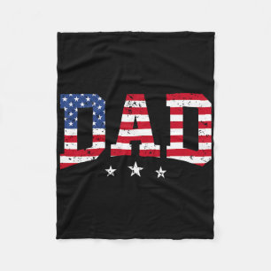 Cobertor De Velo Pai Patriótico Americano Bandeira Americana 4th O