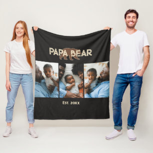 Cobertor De Velo Pai Urso Pai Ano de Fundação 3 Foto