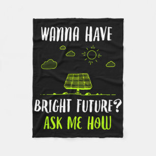 Cobertor De Velo Painéis solares de energia solar Brilham Futuro En