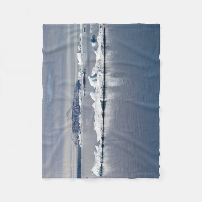 Cobertor De Velo Paisagem Antártica (Frente)