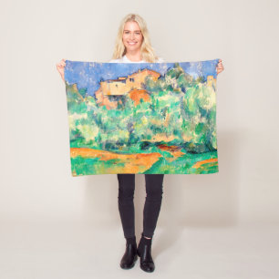 Cobertor De Velo Paisagem com uma Casa, Cezanne