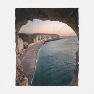 Cobertor De Velo Paisagem do Mar Bonita