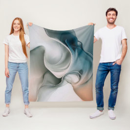 Cobertor De Velo Paisagem do Sonho Eteal: Abstrato do Tranquilo