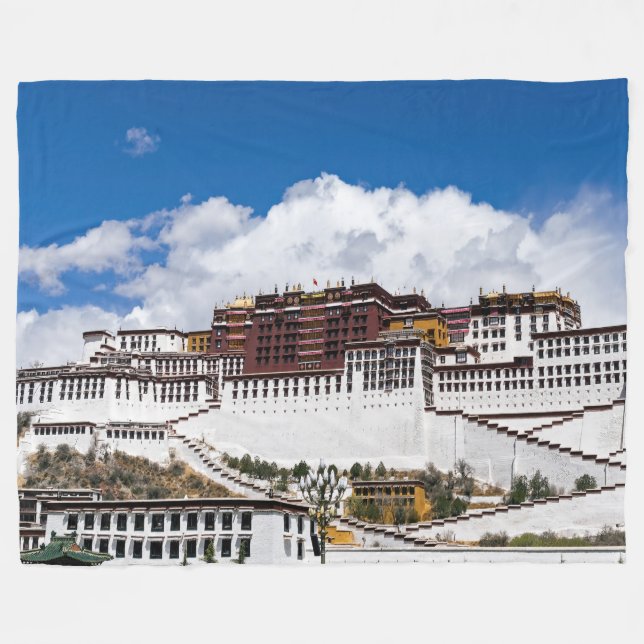 Cobertor De Velo Palácio de Potala em Lhasa - Tibete (Frente (Horizontal))