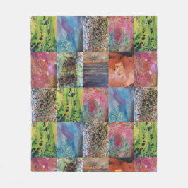 Cobertor De Velo Paleta da Natureza - Arte Vibrante Inspirada no Oc