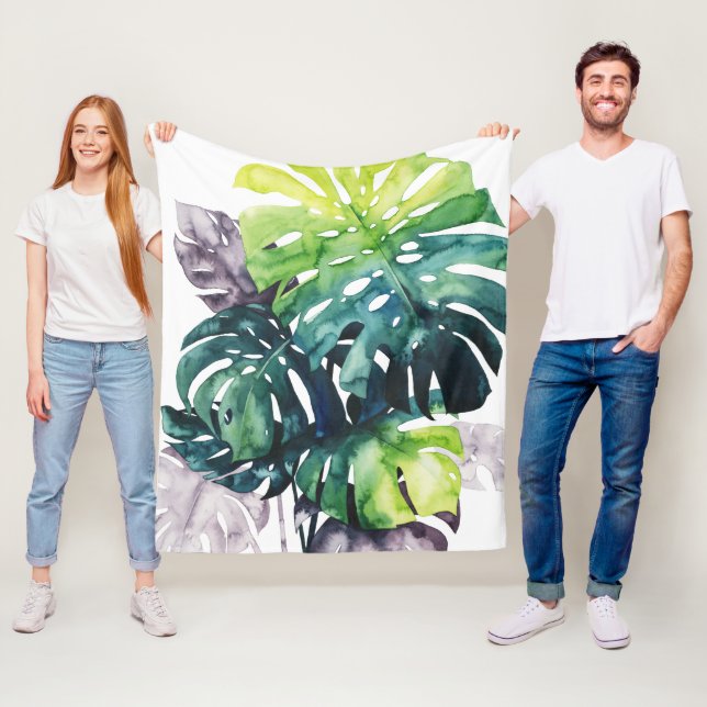 Cobertor De Velo Palmas de Twilight - Folha Dividida (In Situ)