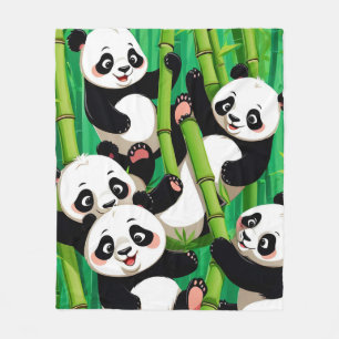 Cobertor De Velo Panda de Bambu