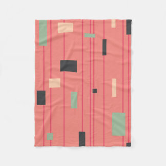 Cobertor De Velo Pantera cor-de-rosa distorcido