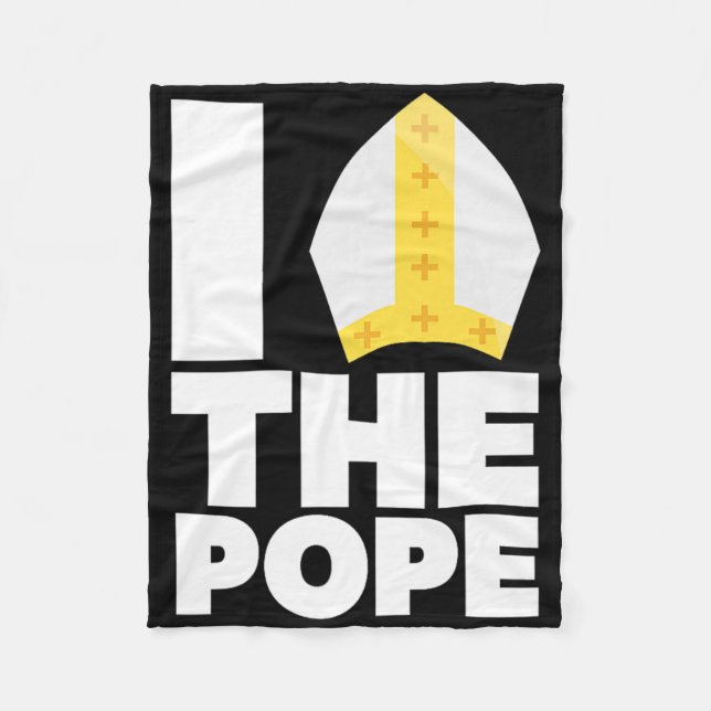 Cobertor De Velo Papa Francisco O Papa É Camisa Homeboy  (Frente)