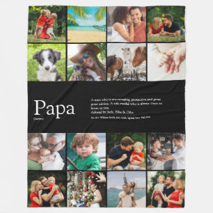 Cobertor De Velo Papai Definicao Colagem Preto