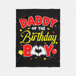 Cobertor De Velo Papai do Menino de Aniversário Correspondência Pai