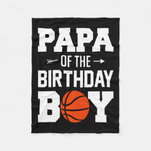 Cobertor De Velo Papai do menino de aniversário família de menino d