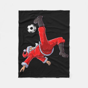 Cobertor De Velo Papai Noel de Natal Futebol Chute de Bicicleta Nat