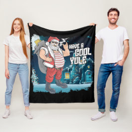 Cobertor De Velo Papai Noel tem Legal Natal