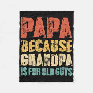 Cobertor De Velo Papai Porque Vovô É Para Vintage De Caras Velhas E