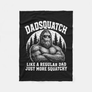 Cobertor De Velo Papai Sasquatch como um pai regular mais peludo