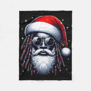 Cobertor De Velo Papais noeis Afro-Americanos Natal Pajama Legal Ne