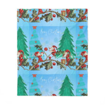 Papais noeis e elfos se preparando