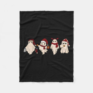 Cobertor De Velo Papais noeis Fantasmas Engraçados Sentados Fantasm