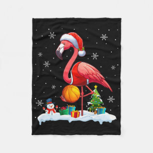 Cobertor De Velo Papais noeis Flamingo Jogando Sketll Jogador Do Xm