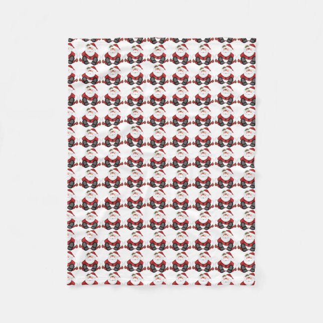 Cobertor De Velo Papais noeis Fleece Blanket (Frente)