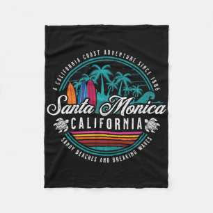 Cobertor De Velo Papais noeis Monica California Sandy Beaches Break