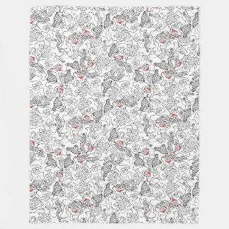 Cobertor De Velo Papais noeis que escolhem design de linha simples