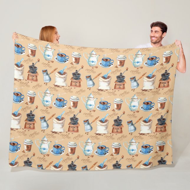 Cobertor De Velo Papel de moldagem de café com aquarela (In Situ)