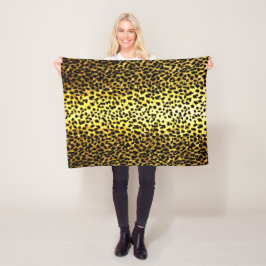Cobertor De Velo Papel de parede Leopardo Impressão animal