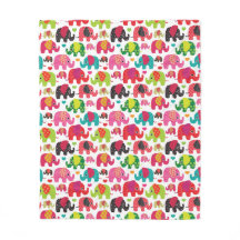 papel de parede retro elefante para crianças