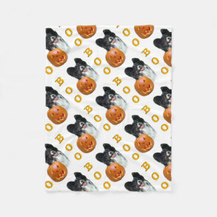 Cobertor De Velo Papillon Halloween BOO