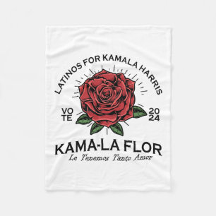 Cobertor De Velo Para Kamala Harris 2024 Vote Kama-la Flor Le Temen