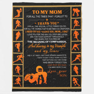 Cobertor De Velo Para Minha Mãe Presente, Mãe E Filho, Mãe De H