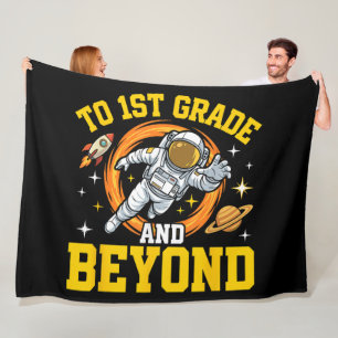 Cobertor De Velo para o 1º ano e além Aluno Astronauta