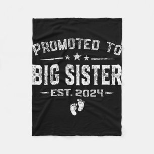 Cobertor De Velo Para o Dia de as mães Big Sister 2024 Primeira Vez