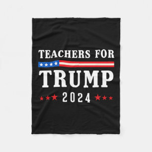 Cobertor De Velo Para Trump 2024 Patriotic American Flag