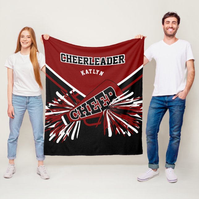 Cobertor De Velo Para um Cheerleader 📣 - Marrom, preto e branco (In Situ)