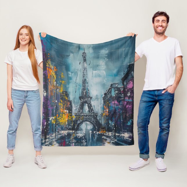 Cobertor De Velo Paris Fashion Night (In Situ)
