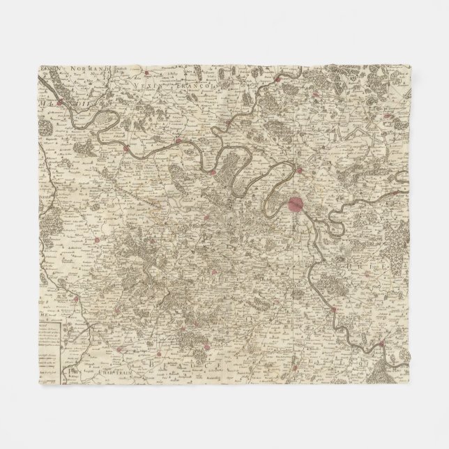 Cobertor De Velo Paris France (Frente (Horizontal))