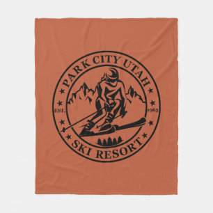 Cobertor De Velo Park City Utah — estância de esqui