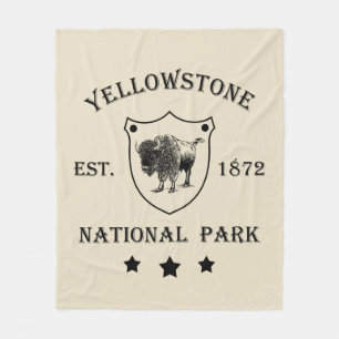 Cobertor De Velo Parque Nacional de Yellowstone