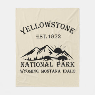 Cobertor De Velo Parque Nacional de Yellowstone