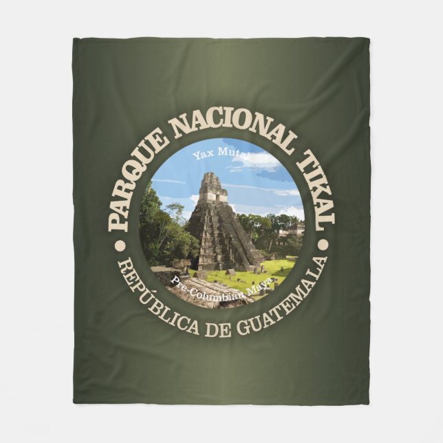 Cobertor De Velo Parque Nacional Tikal (Frente)