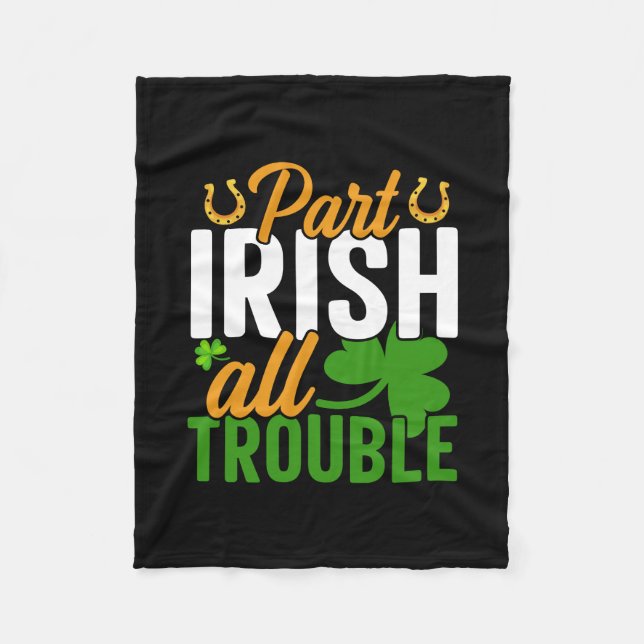 Cobertor De Velo Part Irish All Trouble (Frente)